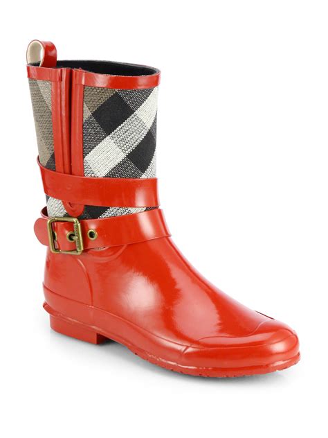 burberry boots red lining|Women’s Designer Boots .